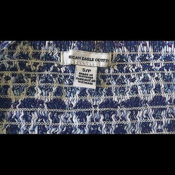 🆕🔥AMERICAN EAGLE 🦅 REALLY CUTE SPAGHETTI STRAP ROMPER/SO SOFT&FLOWY NWOT!! - Picture 8 of 9